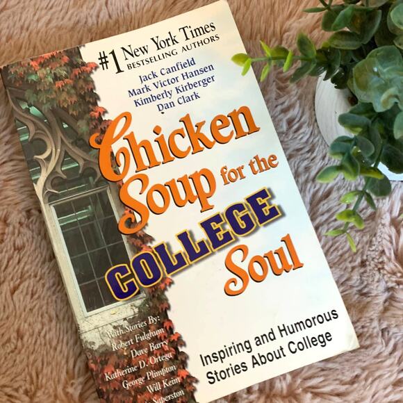 Chicken Noodle Soup for the College Soul Book Inspiring & Humorous Stories - Picture 1 of 13